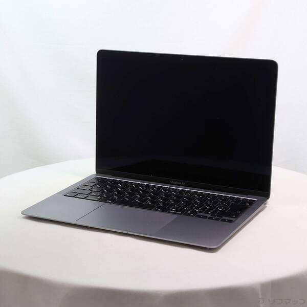 〔中古〕Apple(アップル) MacBook Air 13.3-inch Late-2020 MGN63J／A Apple M1 8コアCPU_7コアGPU 8GB SSD256GB スペースグレイ 〔26.3 Tahoe〕〔297-ud〕 | 