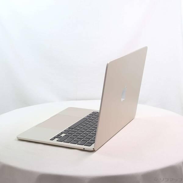 〔中古〕Apple(アップル) MacBook Air 13.6-inch Early-2024 MRXT3J／A Apple M3 8コアCPU_8コアGPU 8GB SSD256GB スターライト 〔26.3 Tahoe〕〔352-ud〕 |  | 01
