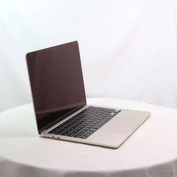〔中古〕Apple(アップル) MacBook Air 13.6-inch Early-2024 MRXT3J／A Apple M3 8コアCPU_8コアGPU 8GB SSD256GB スターライト 〔26.3 Tahoe〕〔352-ud〕 |  | 03