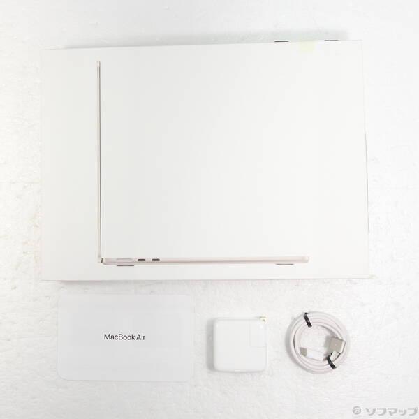 〔中古〕Apple(アップル) MacBook Air 13.6-inch Early-2024 MRXT3J／A Apple M3 8コアCPU_8コアGPU 8GB SSD256GB スターライト 〔26.3 Tahoe〕〔352-ud〕 |  | 04