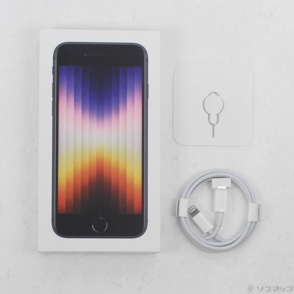 〔中古〕Apple(アップル) iPhone SE 第3世代 128GB ミッドナイト MMYF3J／A SIMフリー〔258-ud〕 |  | 04