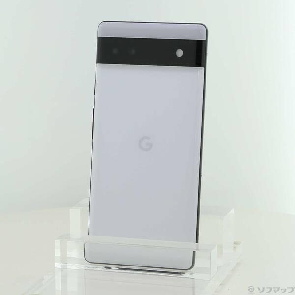〔中古〕GOOGLE(グーグル) Google Pixel 6a 128GB チョーク GB17L au SIMフリー〔305-ud〕 | 