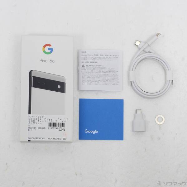 〔中古〕GOOGLE(グーグル) Google Pixel 6a 128GB チョーク GB17L au SIMフリー〔305-ud〕 |  | 04