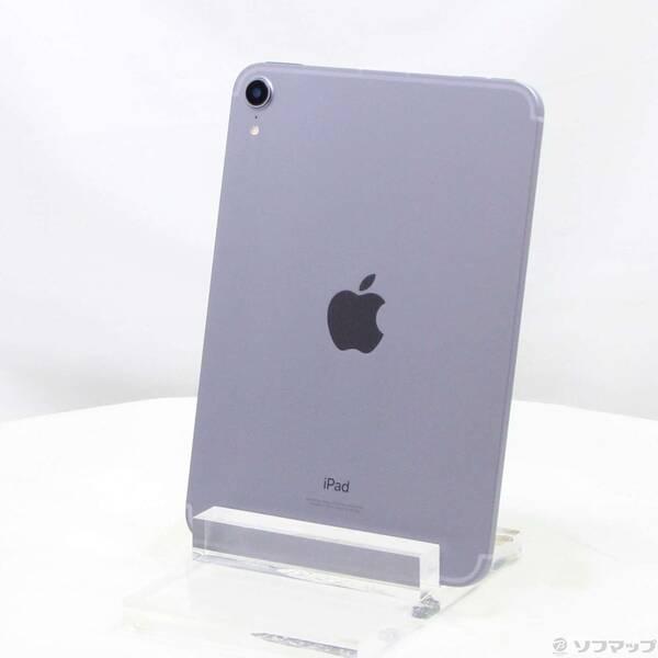 〔中古〕Apple(アップル) iPad mini 第6世代 64GB パープル MK8E3J／A auロック解除SIMフリー〔377-ud〕 | 