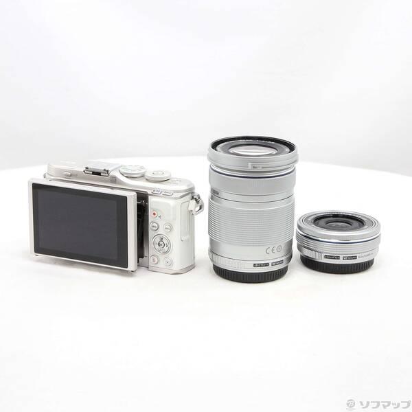 〔中古〕OLYMPUS(オリンパス) PEN E-PL10 EZ ダブルズームキット ホワイト〔349-ud〕 |  | 02
