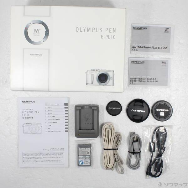 〔中古〕OLYMPUS(オリンパス) PEN E-PL10 EZ ダブルズームキット ホワイト〔349-ud〕 |  | 05