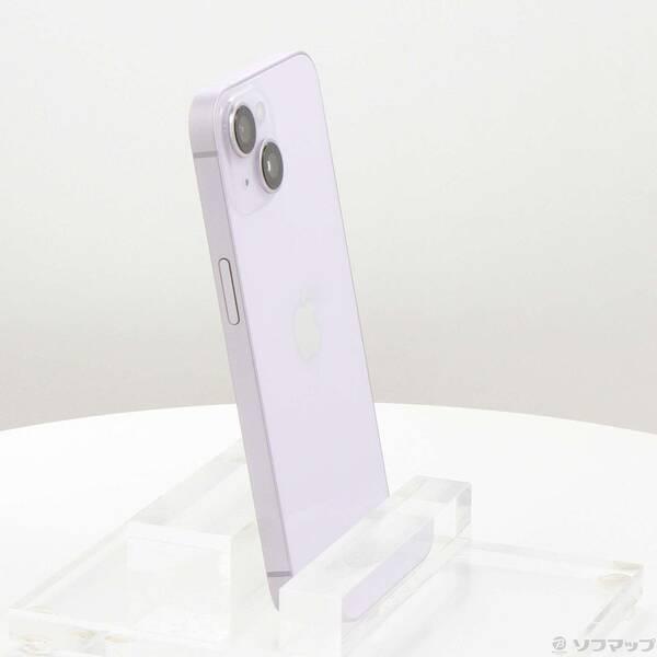 〔中古〕Apple(アップル) iPhone14 256GB パープル MPW93J／A SIMフリー〔377-ud〕 |  | 03
