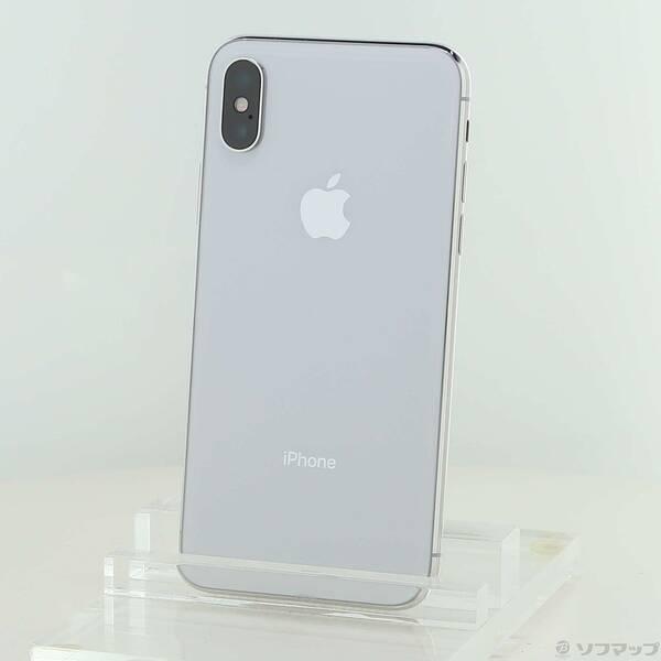 〔中古〕Apple(アップル) iPhoneX 64GB シルバー NQAY2J／A SIMフリー〔247-ud〕 | 