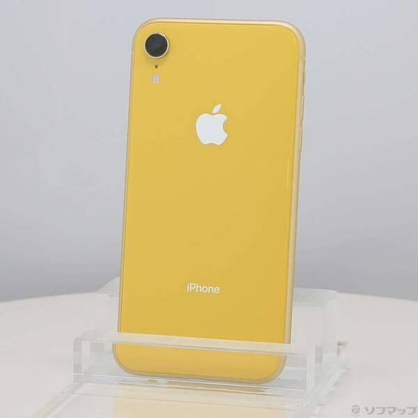 〔中古〕Apple(アップル) iPhoneXR 64GB イエロー MT082J／A SoftBank〔198-ud〕 | 