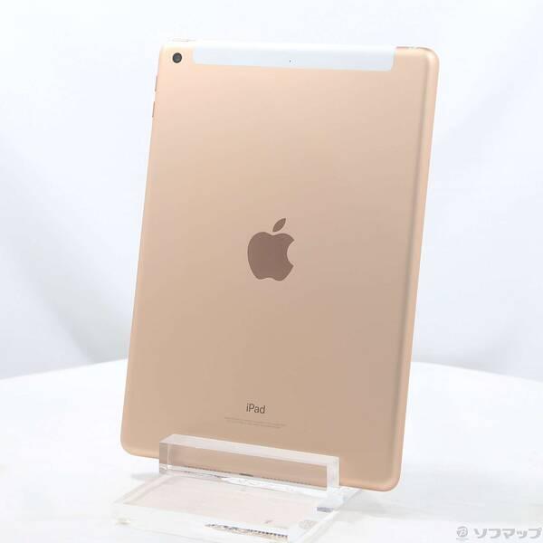 〔中古〕SoftBank iPad 第6世代 32GB ゴールド MRM02J／A SoftBank〔377-ud〕 | 
