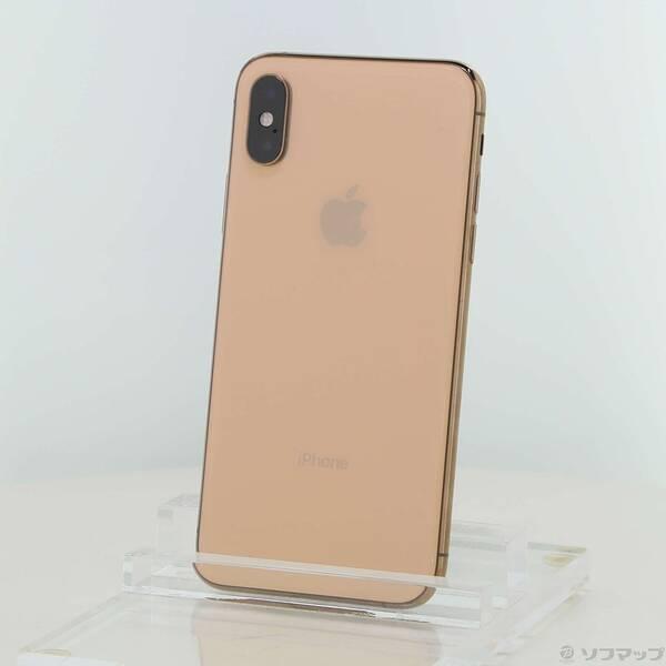 〔中古〕Apple(アップル) iPhoneXS 256GB ゴールド MTE22J／A SIMフリー〔377-ud〕 | 