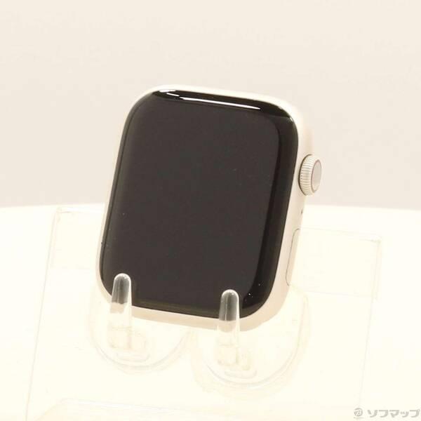 〔中古〕Apple(アップル) Apple Watch Series 7 GPS + Cellular 45mm スターライトアルミニウムケース バンド無し〔352-ud〕 | 