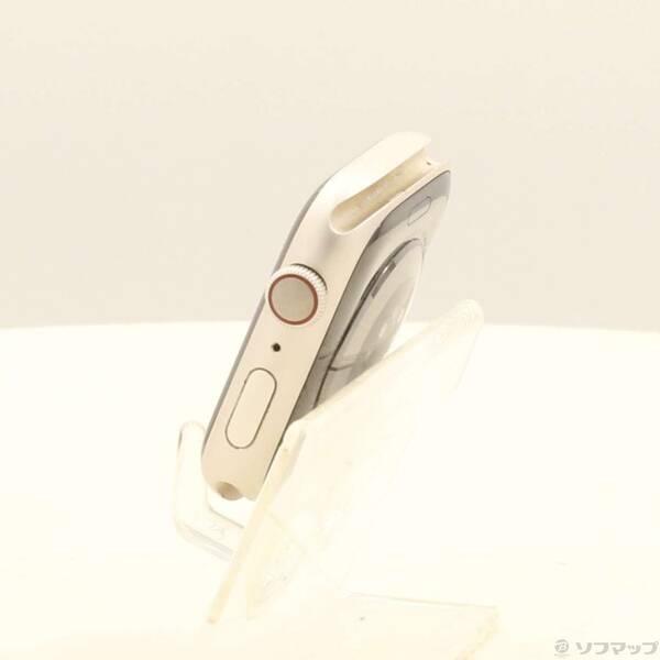 〔中古〕Apple(アップル) Apple Watch Series 7 GPS + Cellular 45mm スターライトアルミニウムケース バンド無し〔352-ud〕 |  | 01