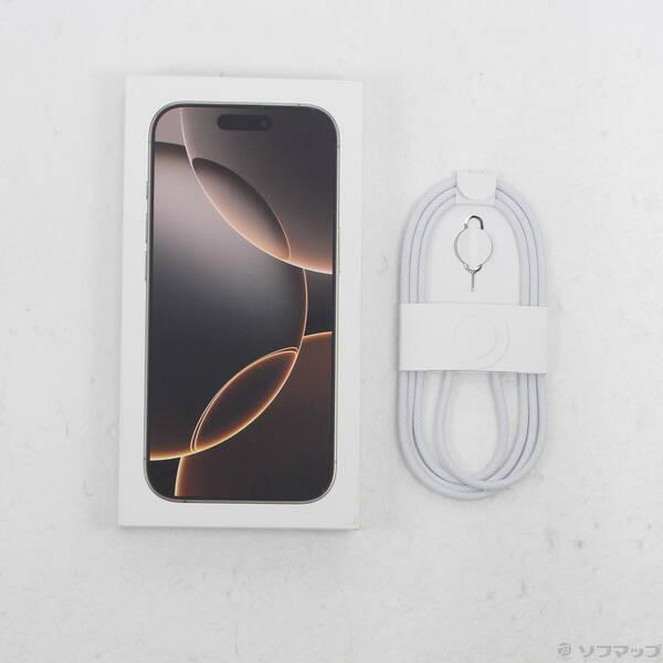〔中古〕Apple(アップル) iPhone16 Pro 256GB デザートチタニウム MYN23J／A SIMフリー〔258-ud〕 |  | 04