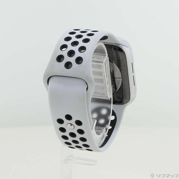 〔中古〕Apple(アップル) Apple Watch Series 6 Nike GPS 44mm シルバーアルミニウムケース ピュアプラチナム／ブラックNikeスポーツバンド〔377-ud〕 |  | 02