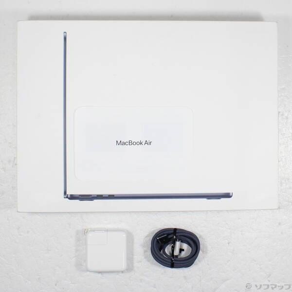 〔中古〕Apple(アップル) MacBook Air 13.6-inch Early-2024 MRXV3J／A Apple M3 8コアCPU_8コアGPU 8GB SSD256GB ミッドナイト 〔26.3 Tahoe〕〔258-ud〕 |  | 04