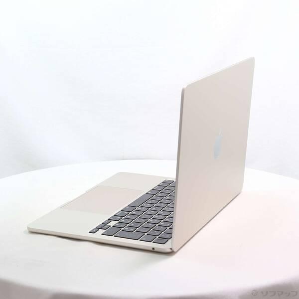 〔中古〕Apple(アップル) MacBook Air 13.6-inch Mid-2022 MLY13J／A Apple M2 8コアCPU_8コアGPU 8GB SSD256GB スターライト 〔26.3 Tahoe〕〔377-ud〕 |  | 01
