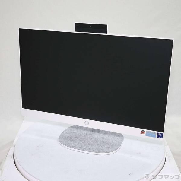〔中古〕hp(エイチピー) HP All-in-One 24-cr2000jp BD5A6PA-AAAB シェルホワイト〔269-ud〕 | 