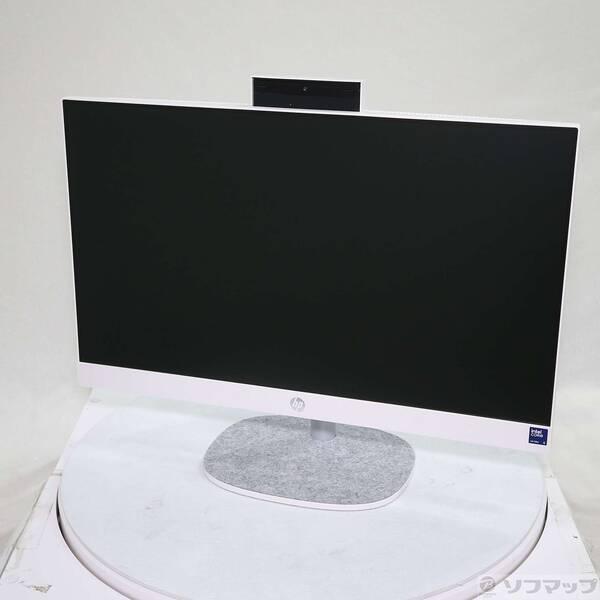 〔中古〕hp(エイチピー) HP All-in-One 24-cr2000jp BD5A6PA-AAAB シェルホワイト〔305-ud〕 | 