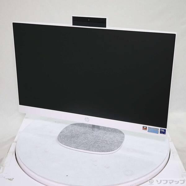 〔中古〕hp(ヒューレットパッカード) HP All-in-One 24-cr2000jp BD5A6PA-AAAB シェルホワイト〔196-ud〕 | 