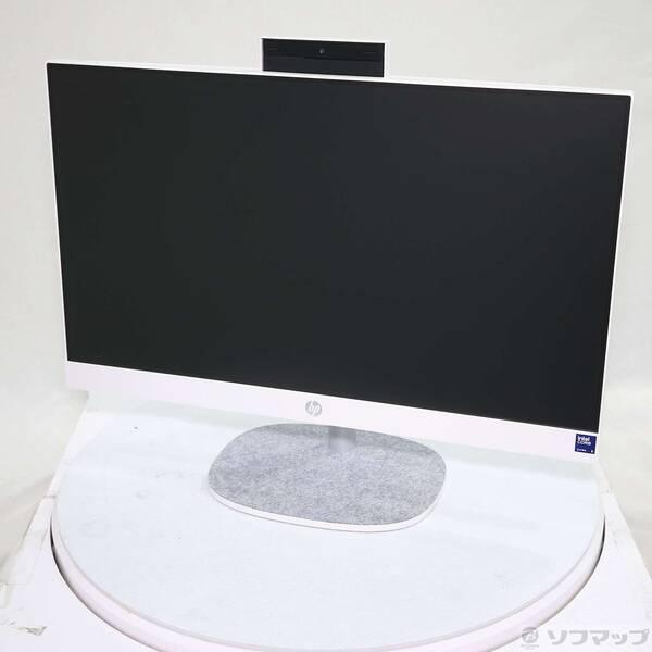 〔中古〕hp(ヒューレットパッカード) HP All-in-One 24-cr2000jp BD5A6PA-AAAB シェルホワイト〔258-ud〕 | 