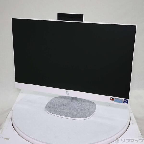 〔中古〕hp(エイチピー) HP All-in-One 24-cr2000jp BD5A7PA-AAAB シェルホワイト〔377-ud〕 | 