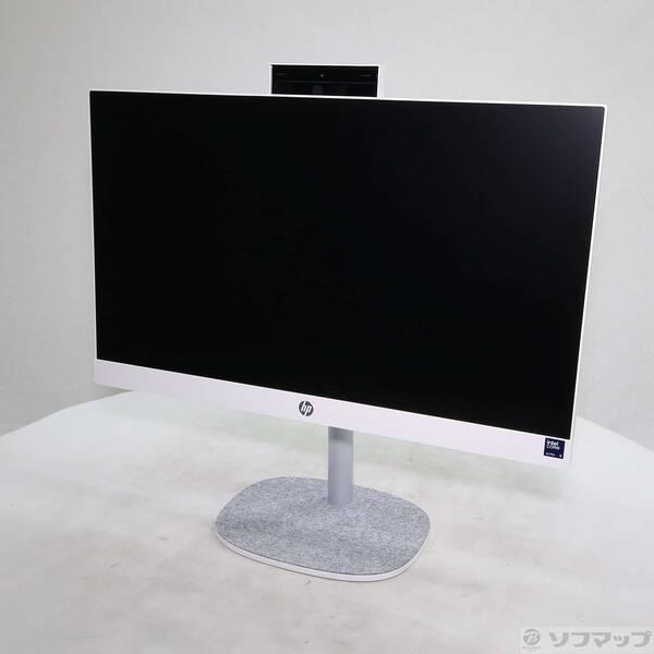 〔中古〕hp(エイチピー) HP All-in-One 24-cr2000jp BD5A6PA-AAAB シェルホワイト〔371-ud〕 | 