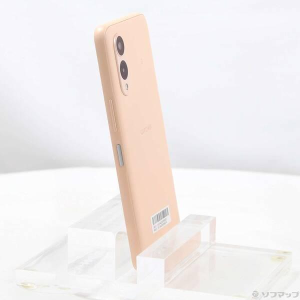 中古〕FCNT arrows We2 64GB ライトオレンジ FCG02 au SIMフリー〔349