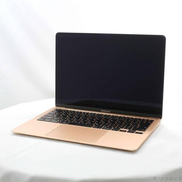 〔中古〕Apple(アップル) MacBook Air 13.3-inch Early-2020 MVH52J／A Core_i5 1.1GHz 8GB SSD512GB ゴールド 〔10.15 Catalina〕〔258-ud〕 | 