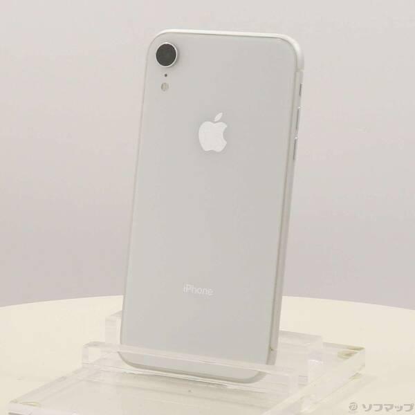 〔中古〕Apple(アップル) iPhoneXR 64GB ホワイト MT032J／A SIMフリー〔269-ud〕 | 