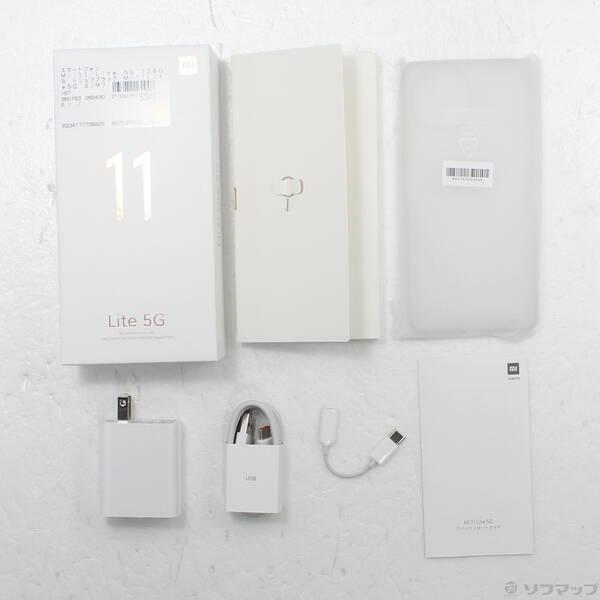 〔中古〕Xiaomi(シャオミ) Mi 11 Lite 5G 128GB トリュフブラック Mi11Lite5G SIMフリー〔349-ud〕 |  | 04
