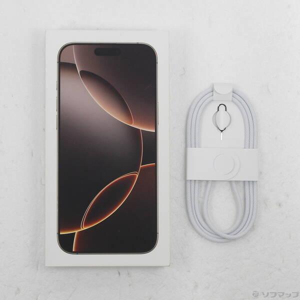 〔中古〕Apple(アップル) iPhone16 Pro Max 256GB デザートチタニウム MYWJ3J／A SIMフリー〔198-ud〕 |  | 04