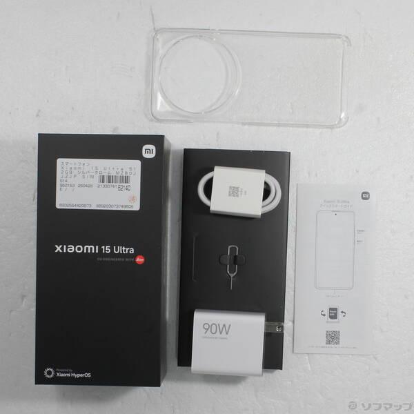 〔中古〕XIAOMI Xiaomi 15 Ultra 512GB シルバークローム MZB0JJZJP SIMフリー〔349-ud〕 |  | 04
