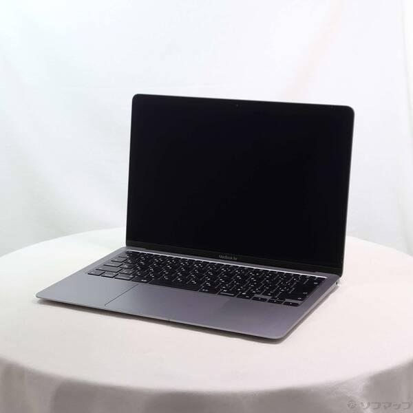 〔中古〕Apple(アップル) MacBook Air 13.3-inch Late-2020 MGN63J／A Apple M1 8コアCPU_7コアGPU 8GB SSD256GB スペースグレイ 〔26.3 Tahoe〕〔371-ud〕 | 