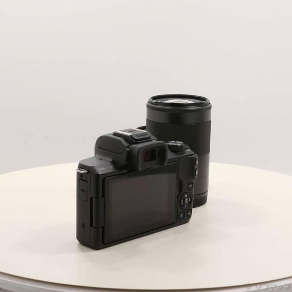 〔中古〕Canon(キヤノン) EOS Kiss M ダブルズームキット ブラック〔258-ud〕 |  | 01