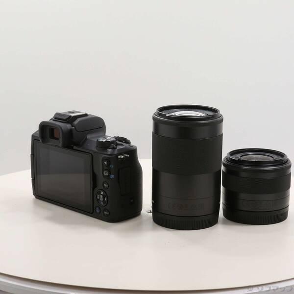 〔中古〕Canon(キヤノン) EOS Kiss M ダブルズームキット ブラック〔258-ud〕 |  | 02