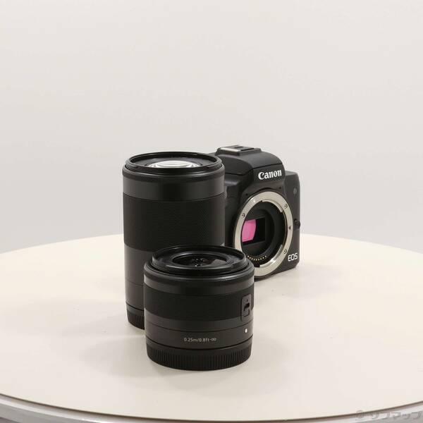 〔中古〕Canon(キヤノン) EOS Kiss M ダブルズームキット ブラック〔258-ud〕 |  | 03