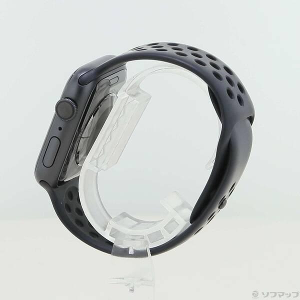 〔中古〕Apple(アップル) Apple Watch Series 4 Nike+ GPS 44mm スペースグレイアルミニウムケース アンスラサイト／ブラックNikeスポーツバンド〔247-ud〕 |  | 01