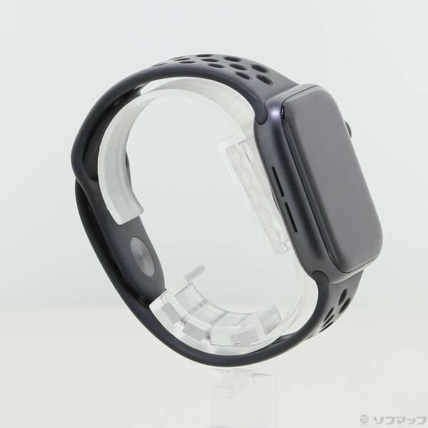 〔中古〕Apple(アップル) Apple Watch Series 4 Nike+ GPS 44mm スペースグレイアルミニウムケース アンスラサイト／ブラックNikeスポーツバンド〔247-ud〕 |  | 03