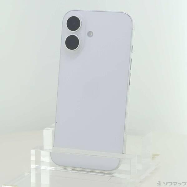 〔中古〕Apple(アップル) iPhone16 128GB ホワイト MYDR3J／A SIMフリー〔262-ud〕 | 
