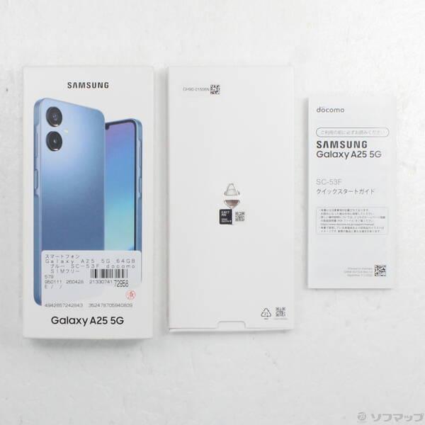 〔中古〕SAMSUNG(サムスン) Galaxy A25 5G 64GB ブルー SC-53F docomo SIMフリー〔377-ud〕 |  | 04
