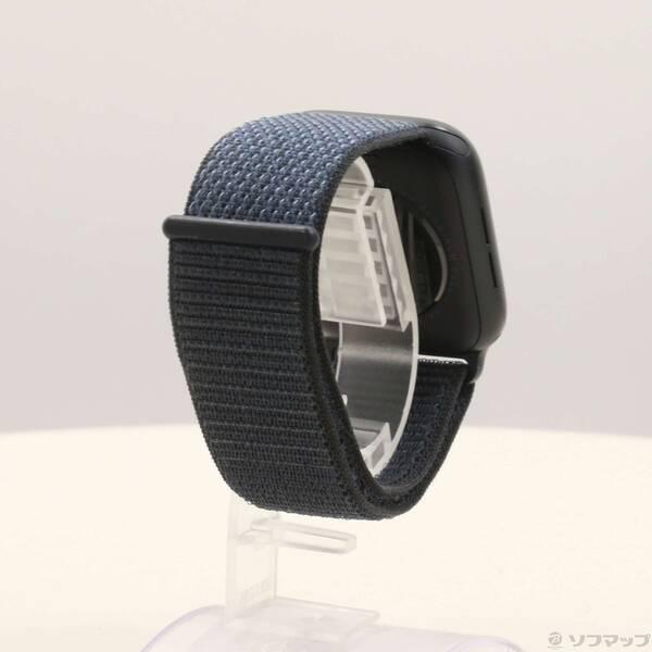〔中古〕Apple(アップル) Apple Watch SE 第3世代 GPS 44mm ミッドナイトアルミニウムケース アンカーブルースポーツループ〔262-ud〕 |  | 02