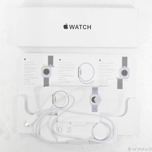 〔中古〕Apple(アップル) Apple Watch SE 第3世代 GPS 44mm ミッドナイトアルミニウムケース アンカーブルースポーツループ〔262-ud〕 |  | 04