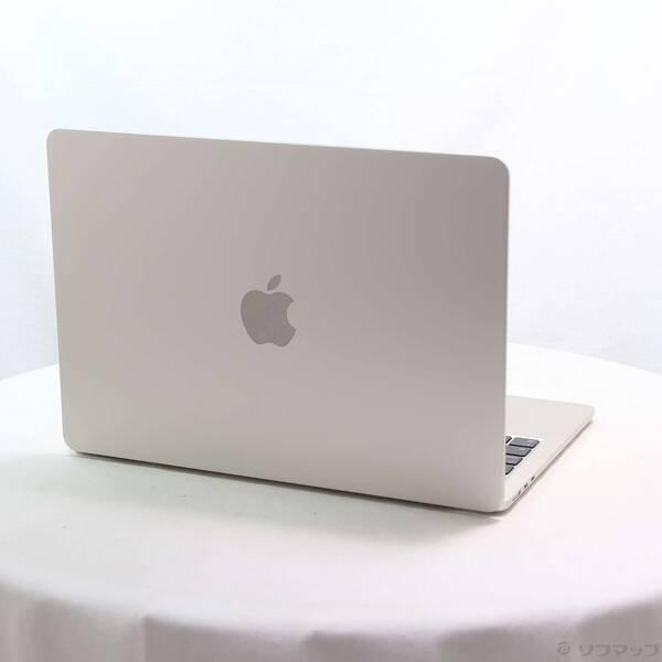 〔中古〕Apple(アップル) MacBook Air 13.6-inch Early-2024 MRXT3J／A Apple M3 8コアCPU_8コアGPU 8GB SSD256GB スターライト 〔26.3 Tahoe〕〔258-ud〕 |  | 02