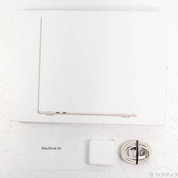 〔中古〕Apple(アップル) MacBook Air 13.6-inch Early-2024 MRXT3J／A Apple M3 8コアCPU_8コアGPU 8GB SSD256GB スターライト 〔26.3 Tahoe〕〔258-ud〕 |  | 04