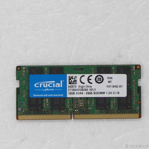 〔中古〕Crucial CT16G4SFD8266〔262-ud〕 | 