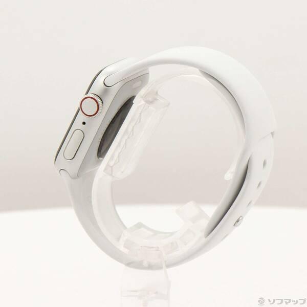 〔中古〕Apple(アップル) Apple Watch SE 第2世代 GPS + Cellular 40mm シルバーアルミニウムケース ホワイトスポーツバンド〔251-ud〕 |  | 01