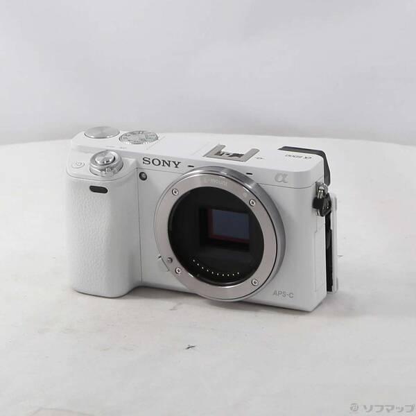 〔中古〕SONY(ソニー) SONY α6000 ILCE-6000 ボディ ホワイト〔258-ud〕 | 