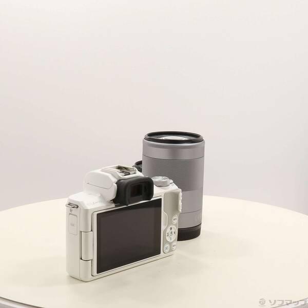 〔中古〕Canon(キヤノン) EOS Kiss M2 ダブルズームキット ホワイト〔262-ud〕 |  | 01