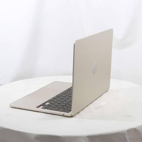 〔中古〕Apple(アップル) MacBook Air 13.6-inch Mid-2022 MLY13J／A Apple M2 8コアCPU_8コアGPU 8GB SSD256GB スターライト 〔26.3 Tahoe〕〔368-ud〕 |  | 01